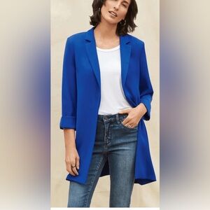 Le Chateau Royal Blue Coat - Size M